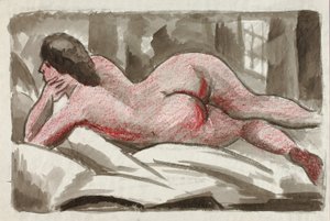 Nu féminin couché