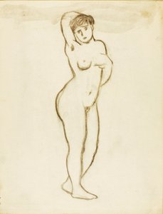 Nu féminin debout - Carl Newman