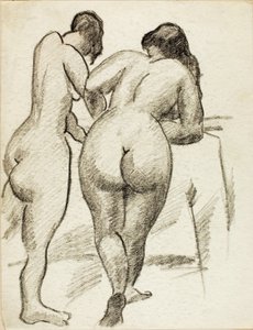 Deux nus debout