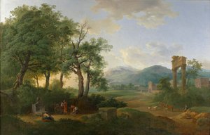 Paysage arcadien