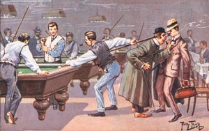 Jouer au billard