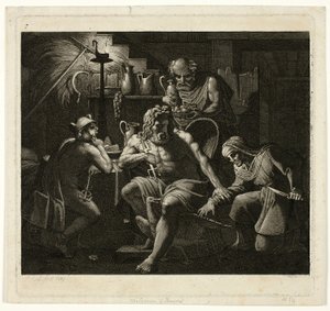 Jupiter Rend Visite à Philémon et Bacchus