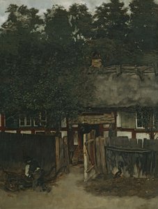 Ferme à Ferch am Schwielowsee - Carl Schuch