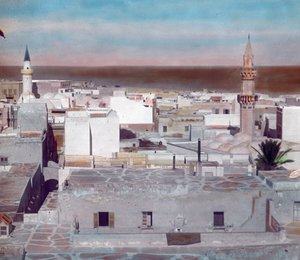 Nord du Maroc, vue de la ville de Fès, date de l