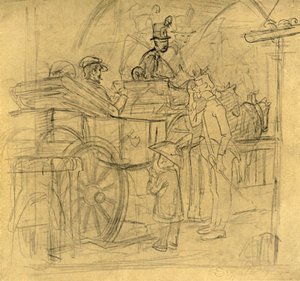 En voyage, milieu-fin 19ème siècle, vers 1924