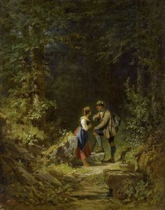 Rencontre dans la forêt