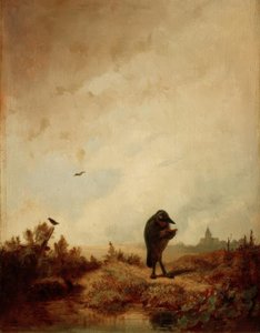 Le corbeau - Carl Spitzweg