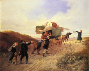 Comédiens itinérants - Carl Spitzweg