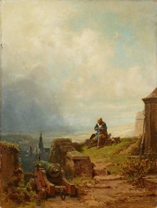 Le vétéran - Carl Spitzweg