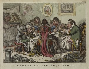 Les Allemands mangeant de la choucroute, 7 mai