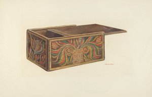 Boîte décorée