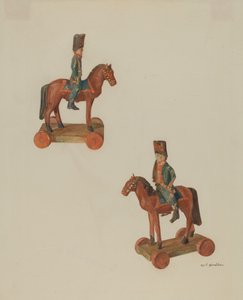 Soldat jouet allemand de Pennsylvanie - Carl Strehlau