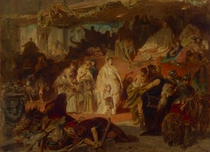 Thusnelda dans le triomphe de Germanicus