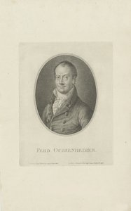 Portrait de Ferdinand Ochsenheimer 1767-1822, 1807 - Carl Traugott Riedel