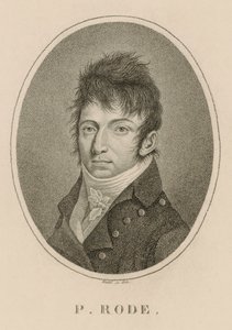 Portrait du compositeur Pierre Jacques Joseph Rode