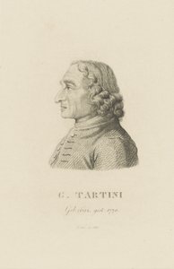 Portrait du violoniste et compositeur Giuseppe Tartini 1692-1770, 1815