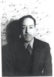 Langston Hughes (1902-67) 29 février 1936 (épreuve à la gélatine argentique)