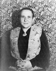 Portrait de Gertrude Stein (1874-1946), New York