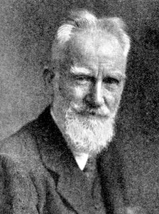 George Bernard Shaw, dramaturge britannique, 1923