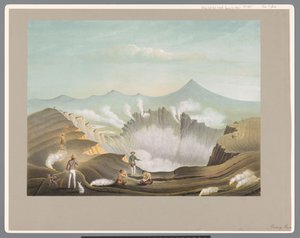 Volcan Guntur à Java-Ouest