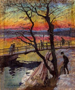 La Passerelle, Lidingobron