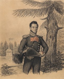 Portrait de Fyodor Ivanovich Dolgopolov 1792-1856, années 1820