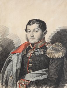 Portrait de Piotr Nikolaïevitch Yermolov 1787-1844, années 1820