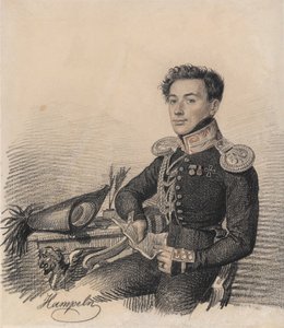 Portrait de Sergei Alexandrovich Kokoshkin 1795-1861, 1820