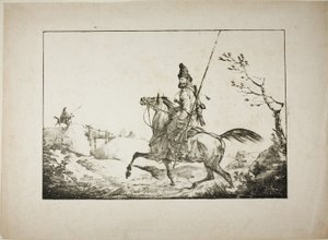 Un cosaque - Carle Vernet