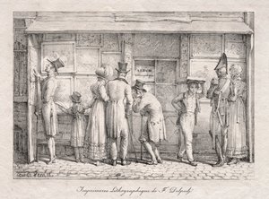Atelier de lithographie Delpech - Carle Vernet