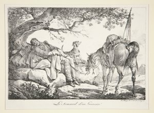 Le sommeil d - Carle Vernet