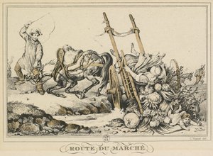 Scènes de la vie quotidienne, Routes et Chemins : Route du Marché