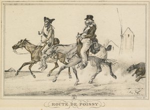 Scènes de la vie quotidienne, Routes et Chemins : Route de Poissy