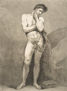 Une Académie : Homme debout, 1742-43 - Carle van Loo