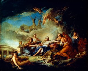 Le repos de Diane à la chasse, 17e siècle