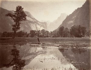 Les Dômes, Yosemite, vers 1872, imprimé vers 1876 - Carleton E. Watkins.