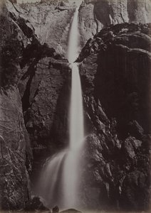 Chutes de Yosemite, vue du bas, vers 1878