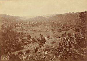 Vue générale de la boucle de Tehachapi, S.P.R.R.