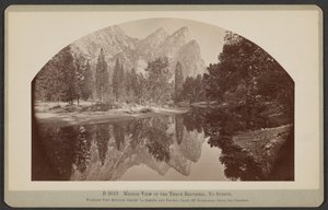 Le miroir des trois frères, Yo Semite - Carleton Watkins
