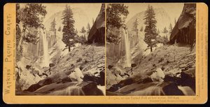 Piwyac, ou la chute Vernal, 300 pieds, vallée de Yosemite, comté de Mariposa, Cal