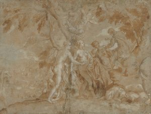 Le jugement de Pâris, vers 1585