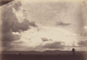 Étude de nuages, Campagne romaine - Carlo Baldassare Simelli