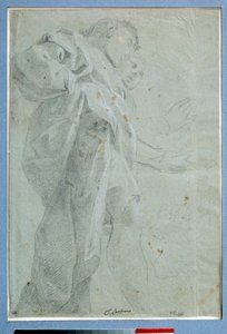 Deux hommes debout drapés - Carlo Bononi