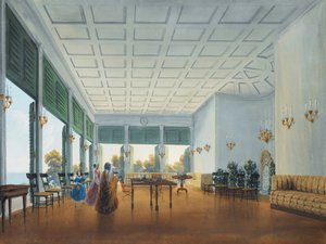 Intérieur du palais Naryshkin de Miskhor