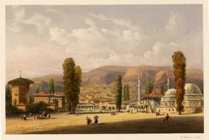 Palais des Khans de Bakhtchissaraï, 1856