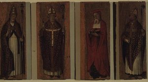 Saint Grégoire, Saint Ambroise, Saint Augustin, Saint Jérôme