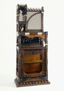 Un grand buffet de forme asymétrique - Carlo Bugatti