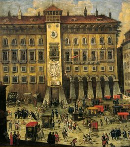 Italie, Naples, Palais de Justice de Vicaria