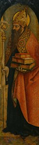 Saint Augustin - Carlo Crivelli