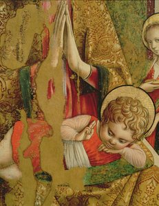 Madone et Enfant, détail de l